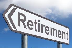 retirement sign